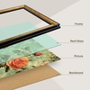 image:imageGolden State Art 8x12 Poster Frame Dark Gold Brown amp Bronze Real Glass  Horizontal or Vertical Display Wall Mount Display Photo Art Picture or Print Home or officeDark Gold Brown  Bronze