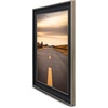 image:imageGolden State Art 8x12 Poster Frame Dark Gold Brown amp Bronze Real Glass  Horizontal or Vertical Display Wall Mount Display Photo Art Picture or Print Home or officeSilverbeigeBlack
