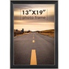 image:imageGolden State Art 8x12 Poster Frame Dark Gold Brown amp Bronze Real Glass  Horizontal or Vertical Display Wall Mount Display Photo Art Picture or Print Home or officeSilverbeigeBlack