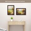 image:imageGolden State Art 8x12 Poster Frame Dark Gold Brown amp Bronze Real Glass  Horizontal or Vertical Display Wall Mount Display Photo Art Picture or Print Home or officeBrown Gold