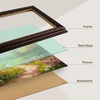 image:imageGolden State Art 8x12 Poster Frame Dark Gold Brown amp Bronze Real Glass  Horizontal or Vertical Display Wall Mount Display Photo Art Picture or Print Home or officeBrown Gold