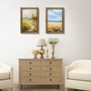image:imageGolden State Art 8x12 Poster Frame Dark Gold Brown amp Bronze Real Glass  Horizontal or Vertical Display Wall Mount Display Photo Art Picture or Print Home or officeDark Gold Brown  Bronze