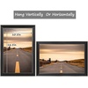 image:imageGolden State Art 8x12 Poster Frame Dark Gold Brown amp Bronze Real Glass  Horizontal or Vertical Display Wall Mount Display Photo Art Picture or Print Home or officeSilverbeigeBlack