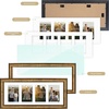 image:imageGolden State Art 8x20 Antique Gold Collage Frame Mat For 4 4x6 Pictures  Real GlassWhite Mat displays 4 4x6 Photos Four Openings Great for Dad Gifts from Daughter Son Poster or Print DisplayAntique Gold
