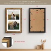 image:imageGolden State Art 8x20 Antique Gold Collage Frame Mat For 4 4x6 Pictures  Real GlassWhite Mat displays 4 4x6 Photos Four Openings Great for Dad Gifts from Daughter Son Poster or Print DisplayAntique Gold