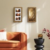 image:imageGolden State Art 8x20 Antique Gold Collage Frame Mat For 4 4x6 Pictures  Real GlassWhite Mat displays 4 4x6 Photos Four Openings Great for Dad Gifts from Daughter Son Poster or Print DisplayAntique Gold