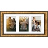 image:imageGolden State Art 8x20 Antique Gold Collage Frame Mat For 4 4x6 Pictures  Real GlassWhite Mat displays 4 4x6 Photos Four Openings Great for Dad Gifts from Daughter Son Poster or Print DisplayAntique Gold