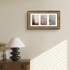 image:imageGolden State Art 8x20 Antique Gold Collage Frame Mat For 4 4x6 Pictures  Real GlassWhite Mat displays 4 4x6 Photos Four Openings Great for Dad Gifts from Daughter Son Poster or Print DisplayAntique Gold