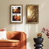 image:imageGolden State Art 8x20 Antique Gold Collage Frame Mat For 4 4x6 Pictures  Real GlassWhite Mat displays 4 4x6 Photos Four Openings Great for Dad Gifts from Daughter Son Poster or Print DisplayAntique Gold