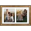 image:imageGolden State Art 8x20 Antique Gold Collage Frame Mat For 4 4x6 Pictures  Real GlassWhite Mat displays 4 4x6 Photos Four Openings Great for Dad Gifts from Daughter Son Poster or Print DisplayAntique Gold