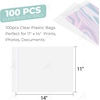 image:imageGolden State Art Acid Free Crystal Sealed Clear Bags 11x17 inches 100 Pack  Clear Sleeves Storage Bags For 11x17 Art Prints Photos11x14