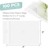 image:imageGolden State Art Acid Free Crystal Sealed Clear Bags 11x17 inches 100 Pack  Clear Sleeves Storage Bags For 11x17 Art Prints Photos5x7