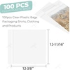 image:imageGolden State Art Clear Storage Bags 14 18 x 20 inches 100 PCS  Resealable Clear Picture Sleeve For 14x20 Art Prints Pictures Photos Frame Mats12x12