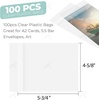 image:imageGolden State Art Clear Storage Bags 14 18 x 20 inches 100 PCS  Resealable Clear Picture Sleeve For 14x20 Art Prints Pictures Photos Frame Mats4x5