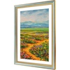 image:imageGolden State Art13x19 Ornate Picture Frame Holds 11x17 PhotoBlack Gold  Includes HD plexiglass frontwhite matbuildin hangers and buttons13x19 Decorative photo frame matted to 11x17Wall mountBlue Gold