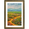 image:imageGolden State Art13x19 Ornate Picture Frame Holds 11x17 PhotoBlack Gold  Includes HD plexiglass frontwhite matbuildin hangers and buttons13x19 Decorative photo frame matted to 11x17Wall mountBlack Gold