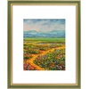 image:imageGolden State Art13x19 Ornate Picture Frame Holds 11x17 PhotoBlack Gold  Includes HD plexiglass frontwhite matbuildin hangers and buttons13x19 Decorative photo frame matted to 11x17Wall mountGreen Gold