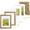 image:imageGolden State Art13x19 Ornate Picture Frame Holds 11x17 PhotoBlack Gold  Includes HD plexiglass frontwhite matbuildin hangers and buttons13x19 Decorative photo frame matted to 11x17Wall mountChampagne Gold