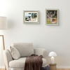 image:imageGolden State Art8x10 Collage Picture Frame Holds Two 4x6 PhotosPink Gold  Includes easel backHD plexiglass frontbuildin hangers and buttonsDesktopwall mount8x10 Decorative photo frame10 PacksBlue Gold
