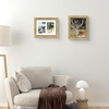 image:imageGolden State Art8x10 Collage Picture Frame Holds Two 4x6 PhotosPink Gold  Includes easel backHD plexiglass frontbuildin hangers and buttonsDesktopwall mount8x10 Decorative photo frame10 PacksVintage Gold