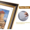 image:imageGolden State Art8x10 Collage Picture Frame Holds Two 4x6 PhotosPink Gold  Includes easel backHD plexiglass frontbuildin hangers and buttonsDesktopwall mount8x10 Decorative photo frame10 PacksBlack Gold