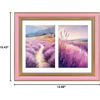 image:imageGolden State Art8x10 Collage Picture Frame Holds Two 4x6 PhotosPink Gold  Includes easel backHD plexiglass frontbuildin hangers and buttonsDesktopwall mount8x10 Decorative photo frame10 PacksPink Gold