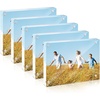 image:image5 Pack 5x7 Clear Acrylic Picture Frame Acrylic Front Tabletop Display  Tabletop Display Photo Art or Print Display Acrylic Picture Frame5x7
