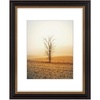image:imageGolden State Art 11x14 Boho Frame White Mat for 8x10 Picture Antique Gold  Real Glass Fits 8x10 Photo Art Poster or Print Display Finish 125 Inch Frame Border Wall Mount DisplayBlackBurgundy  Gold Trims