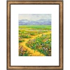 image:imageGolden State Art 18x24 Dark GoldBrown Frame White Mat for 16x20 Plexiglass  Fits 16x20 Picture Art Poster or Print Display Wall Mounting Vintage Ornate Finish Photo FrameDark GoldBrown