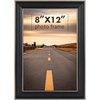 image:imageGolden State Art 8x12 Poster Frame Dark Gold Brown amp Bronze Real Glass  Horizontal or Vertical Display Wall Mount Display Photo Art Picture or Print Home or officeSilverbeigeBlack