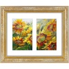 image:imageGolden State Art8x10 Collage Picture Frame Holds Two 4x6 PhotosPink Gold  Includes easel backHD plexiglass frontbuildin hangers and buttonsDesktopwall mount8x10 Decorative photo frame10 PacksVintage Gold