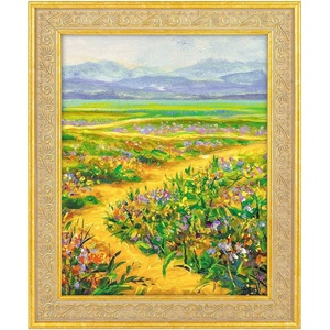 image:imageGolden State Art 12x16 Picture Frame White Mat for 8x12 Distressed Gold  Acrylic Front Fits 8x12 or 12x16 Without Mat Photo Art Poster or Print Display Ornate Vintage Finish Picture FrameDistressed Gold