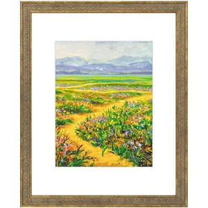 image:imageGolden State Art 18x24 Dark GoldBrown Frame White Mat for 16x20 Plexiglass  Fits 16x20 Picture Art Poster or Print Display Wall Mounting Vintage Ornate Finish Photo FrameDistressed Gold