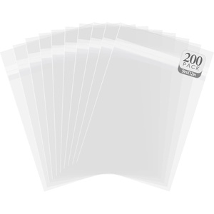 image:imageGolden State Art 4x6 AcidFree Crystal Clear Storage Sleeves200 Pack  Resealable AdhesiveClear Plastic BagsFits 4x6 Prints Photos CardsBag Size 4 34 x 6 12 inches9x12