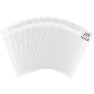 image:imageGolden State Art 4x6 AcidFree Crystal Clear Storage Sleeves200 Pack  Resealable AdhesiveClear Plastic BagsFits 4x6 Prints Photos CardsBag Size 4 34 x 6 12 inches12 x 15