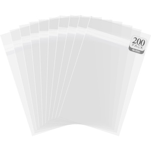 image:imageGolden State Art 4x6 AcidFree Crystal Clear Storage Sleeves200 Pack  Resealable AdhesiveClear Plastic BagsFits 4x6 Prints Photos CardsBag Size 4 34 x 6 12 inches4 x 6