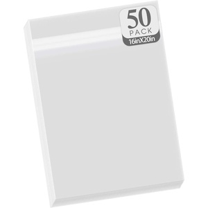 image:imageGolden State Art 50 Pack Clear Bag for 16x20 Mats Pictures AcidFree 16 38 x 20 1816x20