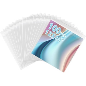 image:imageGolden State Art Acid Free Crystal Sealed Clear Bags 11x17 inches 100 Pack  Clear Sleeves Storage Bags For 11x17 Art Prints Photos1275 x 1275