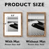 image:image12x16 Picture Frame Set of 4 Display 85x11 Photo with Mat or 12x16 Art Print without Mat Made of Engineered Wood Covered by Plexiglass Grey Picture Frames Collage Wall Decor Gallary Wall Frame  12x16 Poster Frame Made of Engineered Wood Covered by Plexiglass Grey Picture Frames Collage Wall Decor Gallary Wall FrameVintage Brown