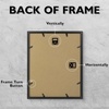 image:image12x16 Picture Frame Set of 4 Display 85x11 Photo with Mat or 12x16 Art Print without Mat Made of Engineered Wood Covered by Plexiglass Grey Picture Frames Collage Wall Decor Gallary Wall Frame  12x16 Poster Frame Made of Engineered Wood Covered by Plexiglass Grey Picture Frames Collage Wall Decor Gallary Wall FrameBlack