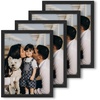 image:image12x16 Picture Frame Set of 4 Display 85x11 Photo with Mat or 12x16 Art Print without Mat Made of Engineered Wood Covered by Plexiglass Grey Picture Frames Collage Wall Decor Gallary Wall Frame  12x16 Poster Frame Made of Engineered Wood Covered by Plexiglass Grey Picture Frames Collage Wall Decor Gallary Wall FrameBlack