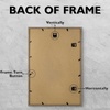 image:image12x16 Picture Frame Set of 4 Display 85x11 Photo with Mat or 12x16 Art Print without Mat Made of Engineered Wood Covered by Plexiglass Grey Picture Frames Collage Wall Decor Gallary Wall Frame  12x16 Poster Frame Made of Engineered Wood Covered by Plexiglass Grey Picture Frames Collage Wall Decor Gallary Wall FrameGrey