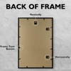 image:image12x16 Picture Frame Set of 4 Display 85x11 Photo with Mat or 12x16 Art Print without Mat Made of Engineered Wood Covered by Plexiglass Grey Picture Frames Collage Wall Decor Gallary Wall Frame  12x16 Poster Frame Made of Engineered Wood Covered by Plexiglass Grey Picture Frames Collage Wall Decor Gallary Wall FrameBlack