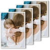 image:image12x16 Picture Frame Set of 4 Display 85x11 Photo with Mat or 12x16 Art Print without Mat Made of Engineered Wood Covered by Plexiglass Grey Picture Frames Collage Wall Decor Gallary Wall Frame  12x16 Poster Frame Made of Engineered Wood Covered by Plexiglass Grey Picture Frames Collage Wall Decor Gallary Wall FrameWhite