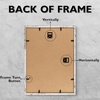 image:image12x16 Picture Frame Set of 4 Display 85x11 Photo with Mat or 12x16 Art Print without Mat Made of Engineered Wood Covered by Plexiglass Grey Picture Frames Collage Wall Decor Gallary Wall Frame  12x16 Poster Frame Made of Engineered Wood Covered by Plexiglass Grey Picture Frames Collage Wall Decor Gallary Wall FrameRustic White