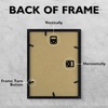 image:image12x16 Picture Frame Set of 4 Display 85x11 Photo with Mat or 12x16 Art Print without Mat Made of Engineered Wood Covered by Plexiglass Grey Picture Frames Collage Wall Decor Gallary Wall Frame  12x16 Poster Frame Made of Engineered Wood Covered by Plexiglass Grey Picture Frames Collage Wall Decor Gallary Wall FrameBlack