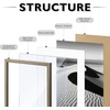 image:image12x16 Picture Frame Set of 4 Display 85x11 Photo with Mat or 12x16 Art Print without Mat Made of Engineered Wood Covered by Plexiglass Grey Picture Frames Collage Wall Decor Gallary Wall Frame  12x16 Poster Frame Made of Engineered Wood Covered by Plexiglass Grey Picture Frames Collage Wall Decor Gallary Wall FrameGrey