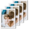 image:image12x16 Picture Frame Set of 4 Display 85x11 Photo with Mat or 12x16 Art Print without Mat Made of Engineered Wood Covered by Plexiglass Grey Picture Frames Collage Wall Decor Gallary Wall Frame  12x16 Poster Frame Made of Engineered Wood Covered by Plexiglass Grey Picture Frames Collage Wall Decor Gallary Wall FrameWhite