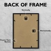 image:image12x16 Picture Frame Set of 4 Display 85x11 Photo with Mat or 12x16 Art Print without Mat Made of Engineered Wood Covered by Plexiglass Grey Picture Frames Collage Wall Decor Gallary Wall Frame  12x16 Poster Frame Made of Engineered Wood Covered by Plexiglass Grey Picture Frames Collage Wall Decor Gallary Wall FrameBlack