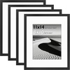 image:image12x16 Picture Frame Set of 4 Display 85x11 Photo with Mat or 12x16 Art Print without Mat Made of Engineered Wood Covered by Plexiglass Grey Picture Frames Collage Wall Decor Gallary Wall Frame  12x16 Poster Frame Made of Engineered Wood Covered by Plexiglass Grey Picture Frames Collage Wall Decor Gallary Wall FrameBlack